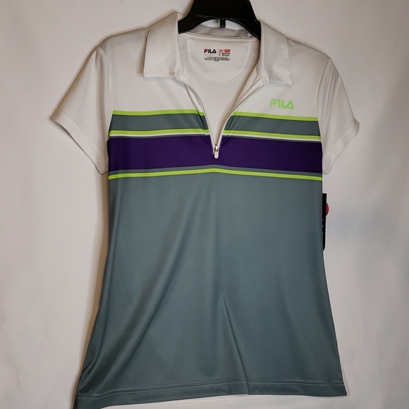 NWT FILA golf fitted top - Picture 4 of 6